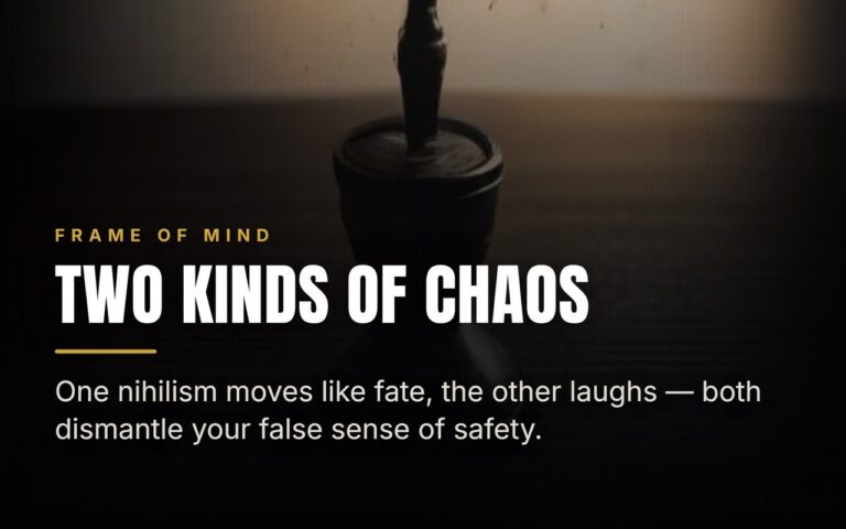 Anton Chigurh and the Joker: Two Faces of Nihilism