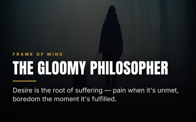 Arthur Schopenhauer’s Bleak, Honest Case Against Hope