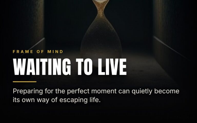 Benjamin Button and the Cost of Waiting Too Long