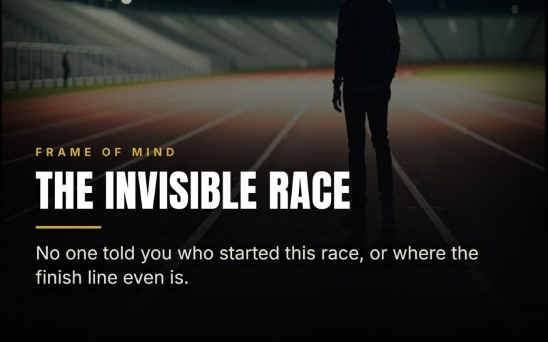 FOMO and the Race No One Told You That You Joined