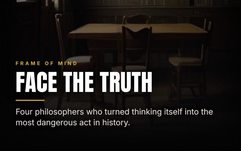 Nietzsche, Schopenhauer, Camus, Sartre on Facing Existence
