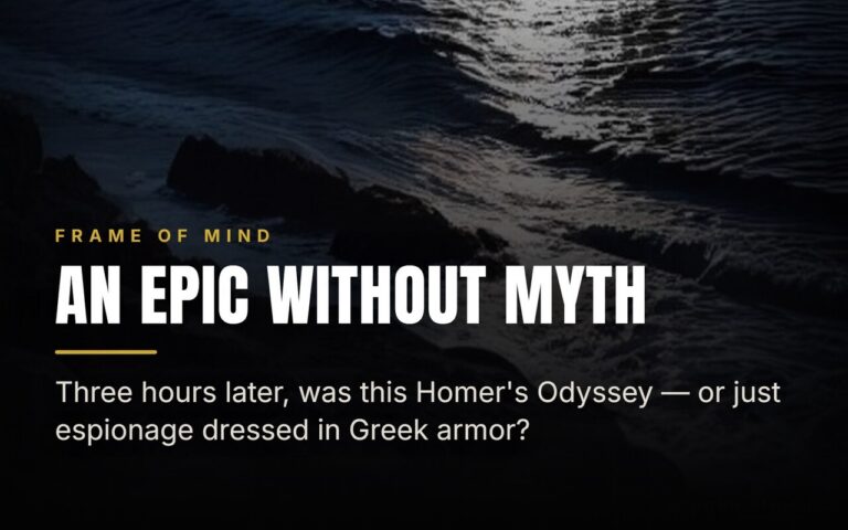 Nolan’s Odyssey Traded Homer’s Gods for Realism