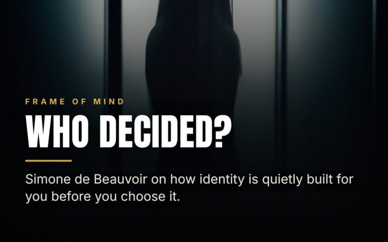 Simone de Beauvoir: How a Woman ‘Becomes’ What She’s Told