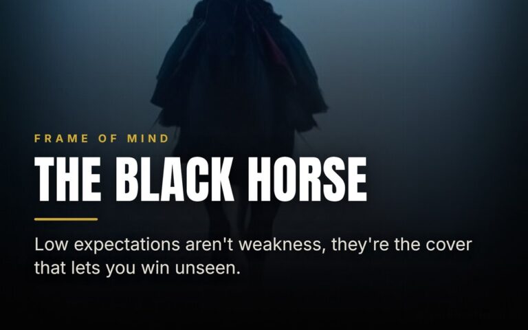 The Black Horse Strategy: Winning When No One Expects It