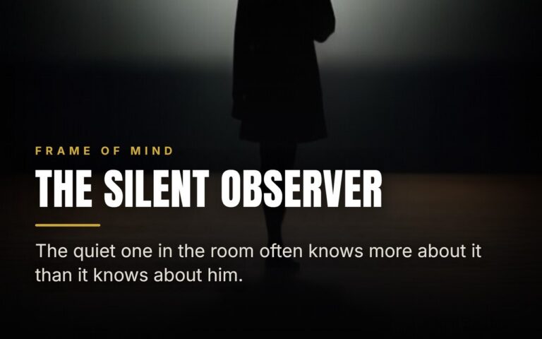 The Quiet Power of the Person Who Talks Least