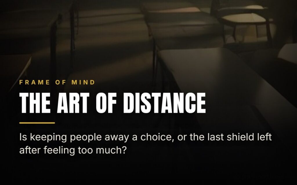 The Teacher Who Chose Distance Over Closeness