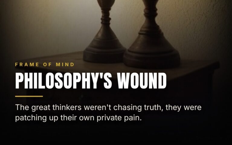 When Philosophy Is Just Self-Repair in Disguise