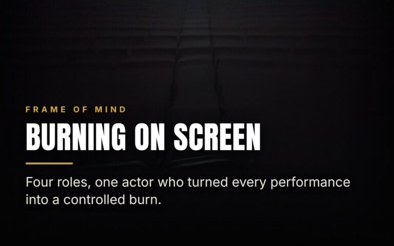 Al Pacino’s Four Faces: Stillness, Hunger, Wisdom, Burnout