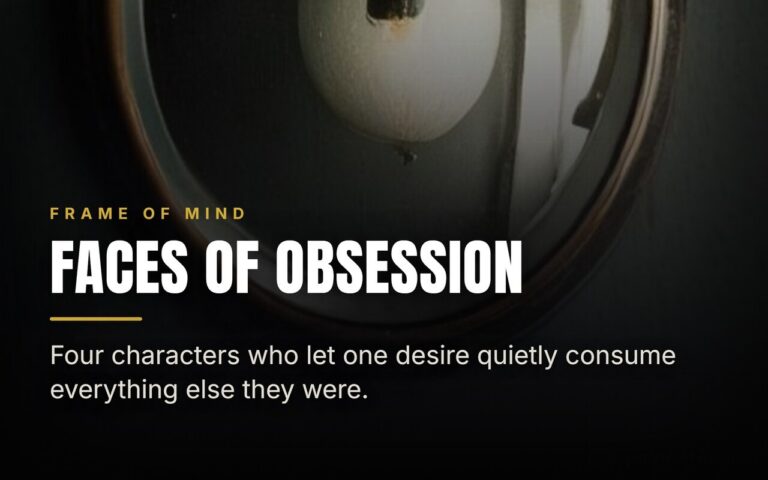 Four Characters, Four Kinds of Psychological Obsession