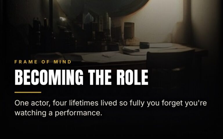 How Robert De Niro Turned His Body Into an Instrument