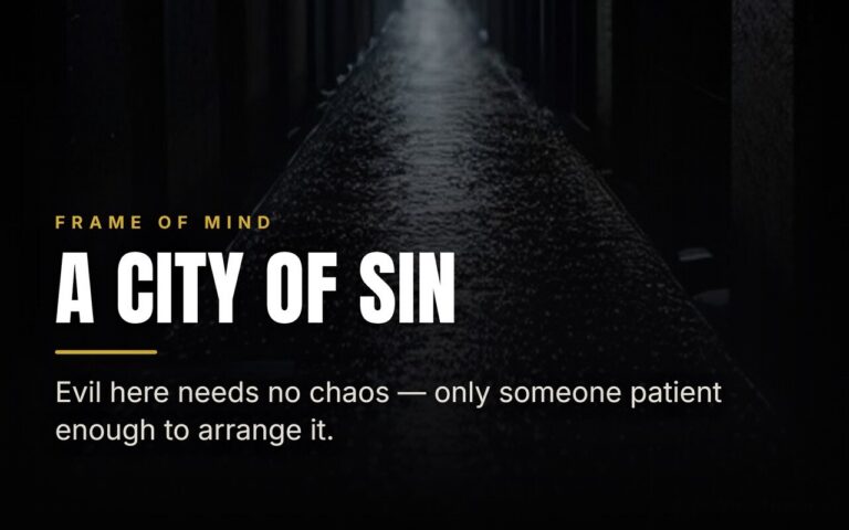 Se7en and the Quiet, Organized Face of Evil