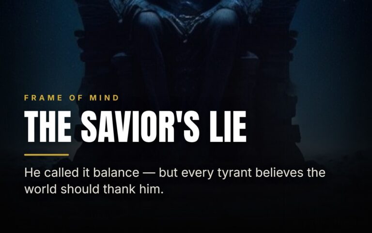 Thanos’s Philosophy Has a Hole He Never Sees
