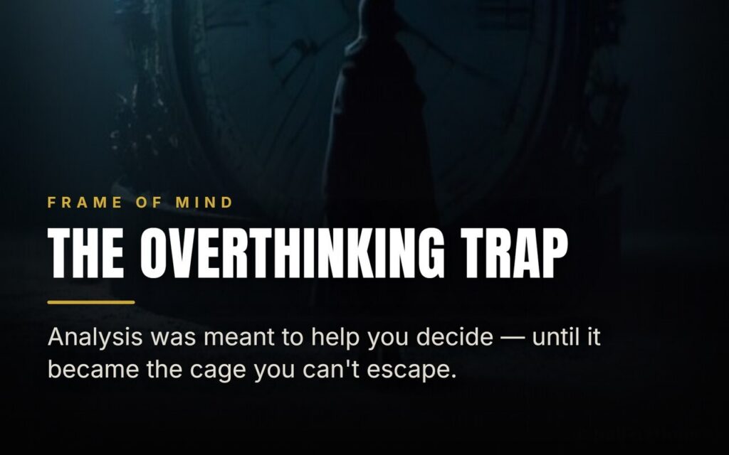 The Hidden Cost of Overthinking Every Decision