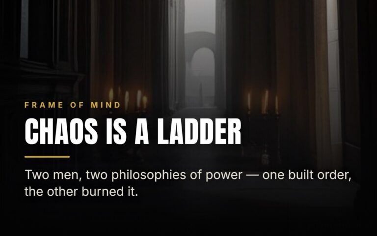 Varys and Baelish: Two Philosophies of Power