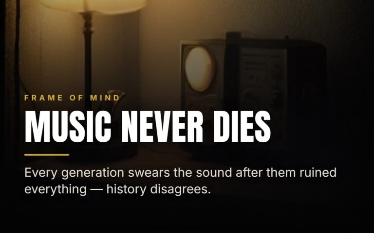 Why Every Generation Thinks the Next One’s Music Is Worse